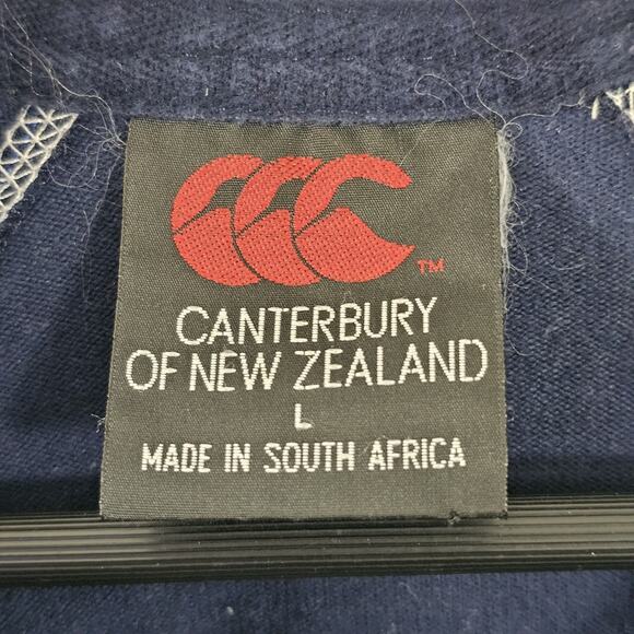 VTG Scotland Canterbury of New Zealand Famous Grouse Rugby Shirt Jersey Men’s L - Picture 3 of 5